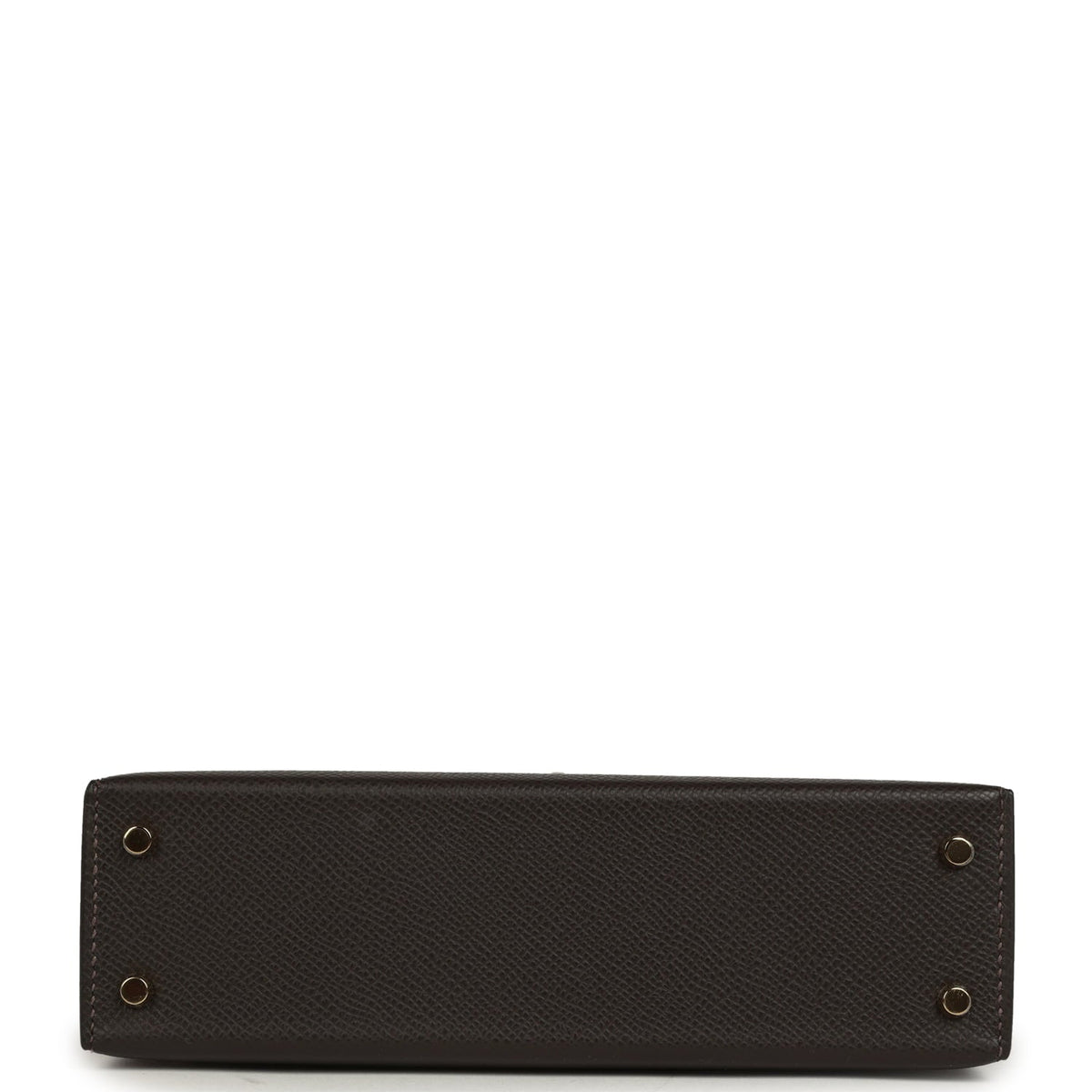 Hermes Kelly Sellier 20 Bai Brun Epsom Permabrass Hardware
