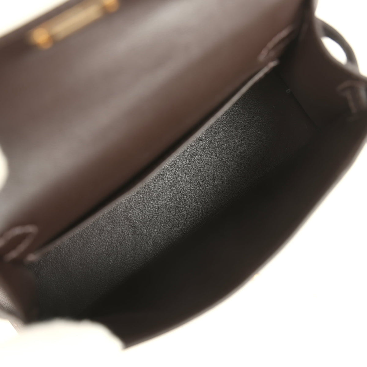 Hermes Kelly Sellier 20 Bai Brun Epsom Permabrass Hardware