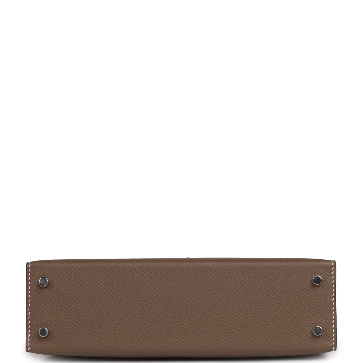 Hermes Kelly Sellier 20 Etoupe Epsom Palladium Hardware