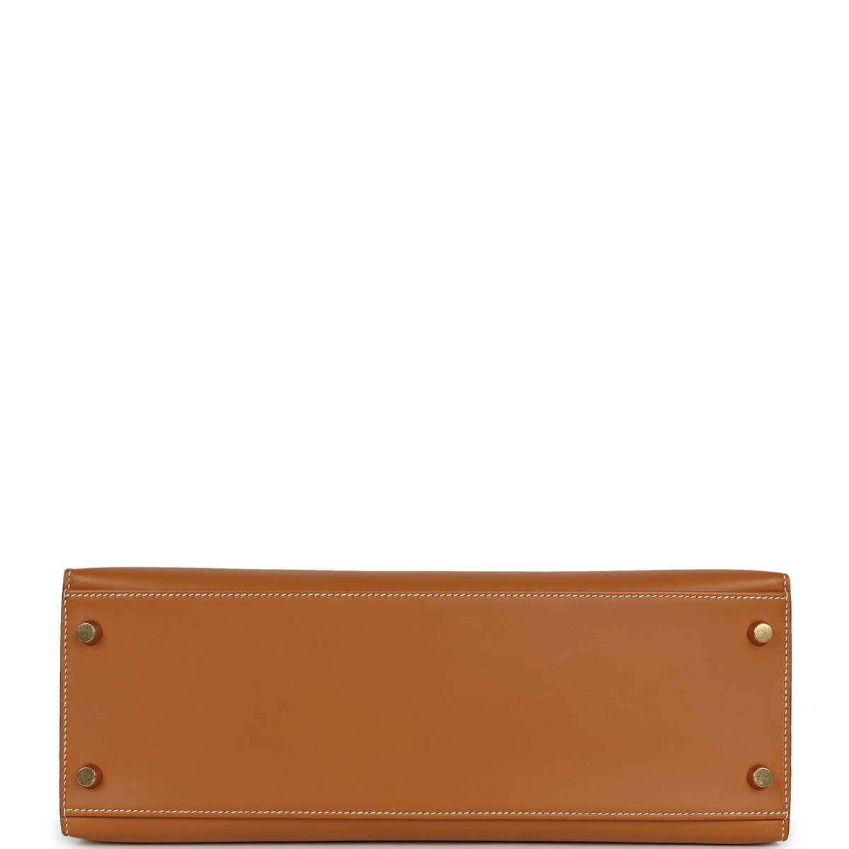 Vintage Hermes Kelly Sellier 32 Naturel Sable Chamonix Gold Hardware