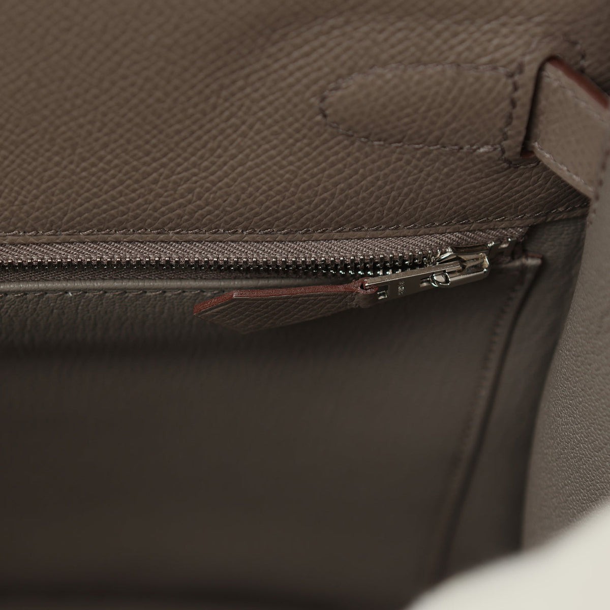 Hermes Kelly Sellier 28 Etain Epsom Palladium Hardware