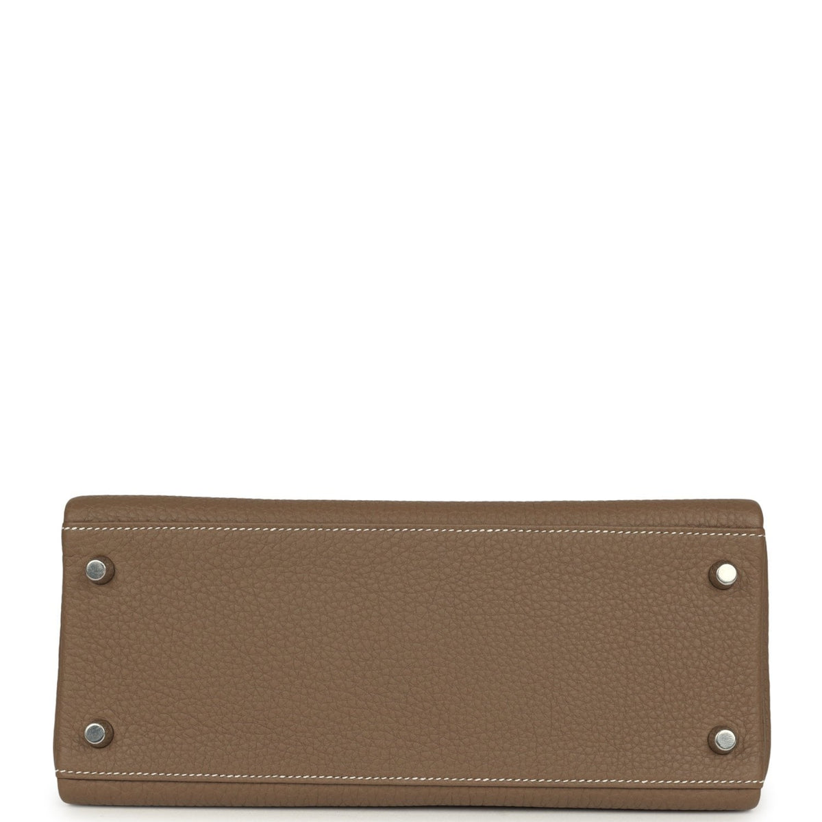 Hermes Kelly Retourne 28 Etoupe Togo Palladium Hardware