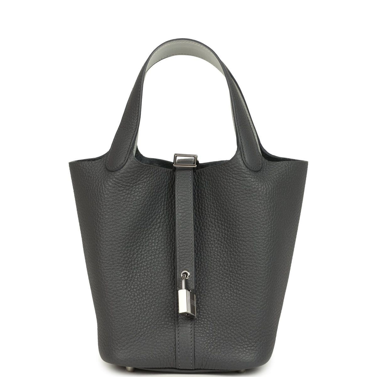 Hermes Picotin Lock 18 Eclat Ardoise Clemence and Gris Pantin Swift Palladium Hardware