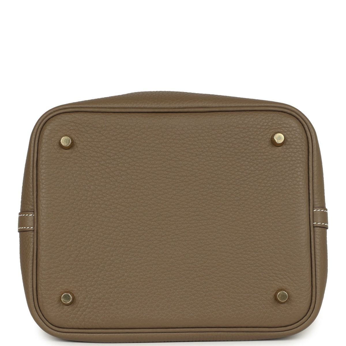 Hermes Picotin Lock 22 Etoupe Clemence Gold Hardware
