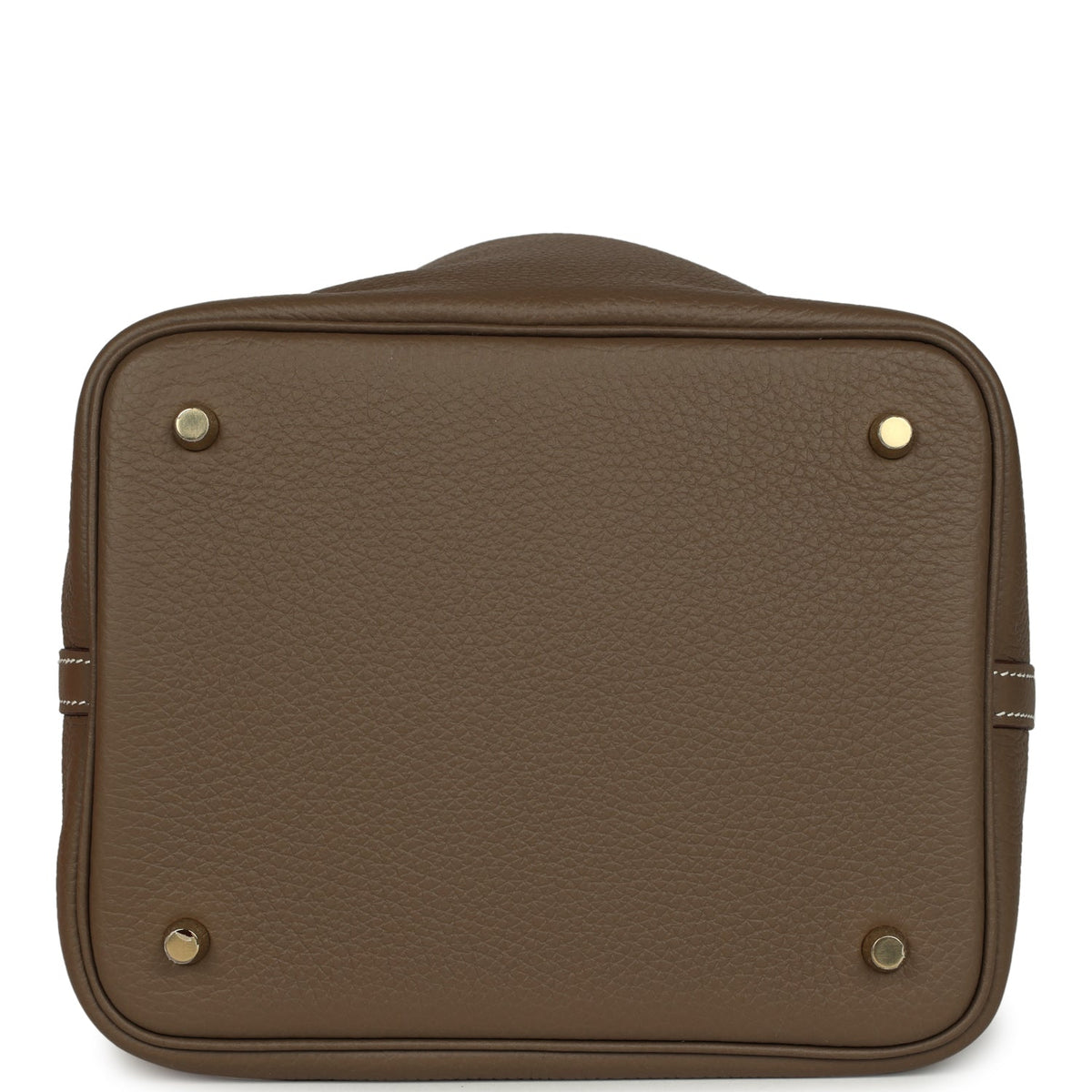Hermes Picotin Lock 22 Etoupe Clemence Gold Hardware