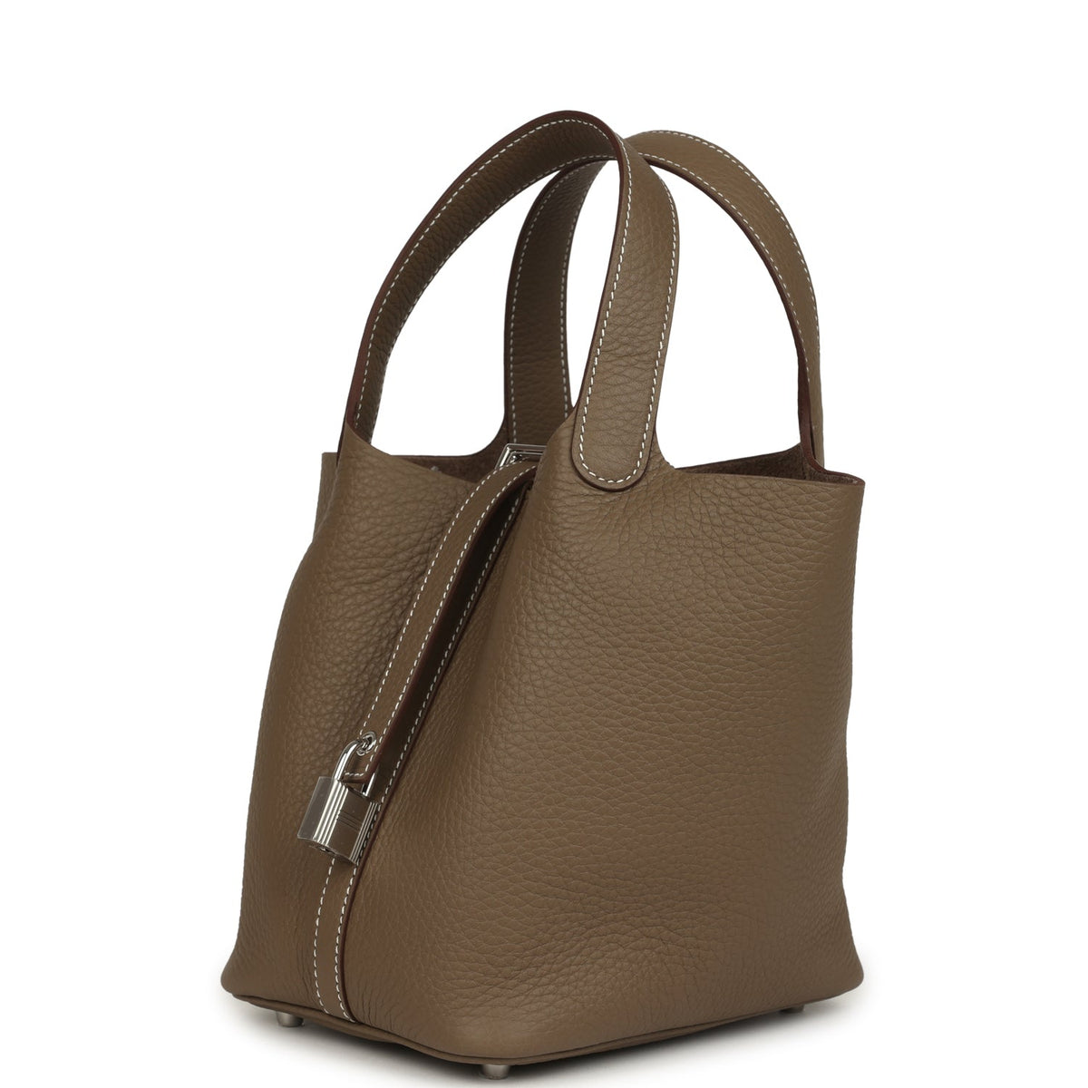 Hermes Picotin Lock 18 Etoupe Clemence Palladium Hardware