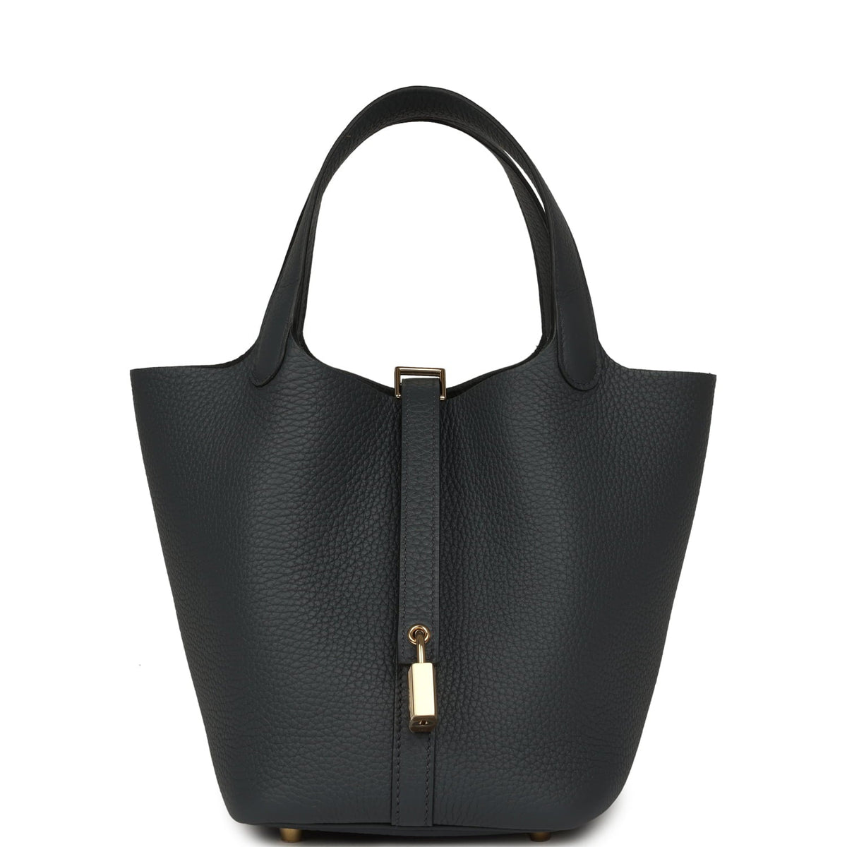 Hermes Picotin Lock 18 Gris Misty Clemence Permabrass Hardware