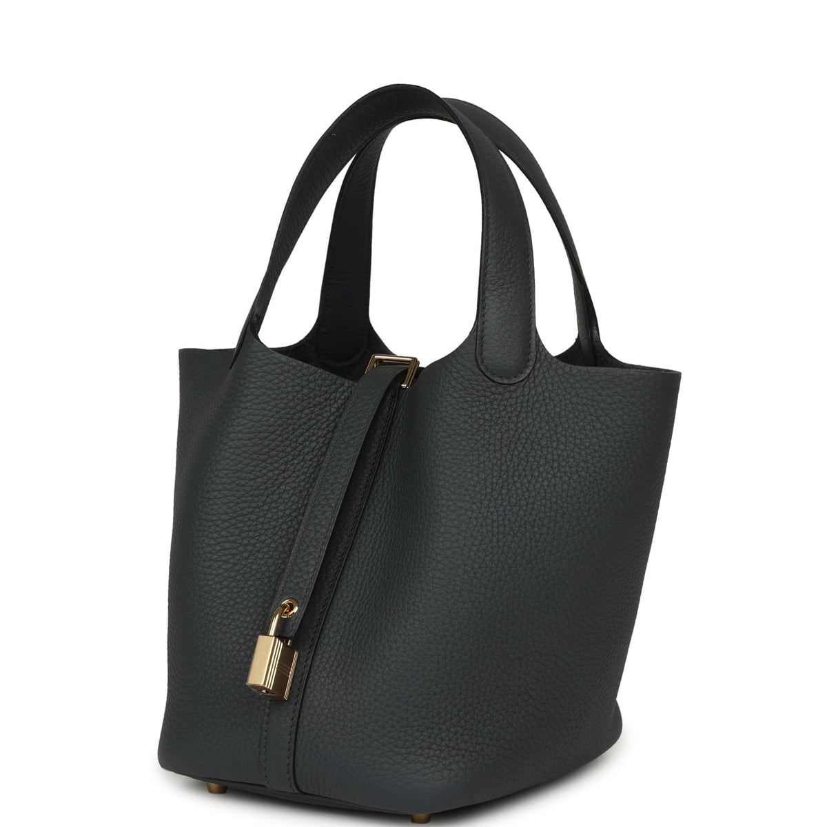 Hermes Picotin Lock 18 Gris Misty Clemence Permabrass Hardware