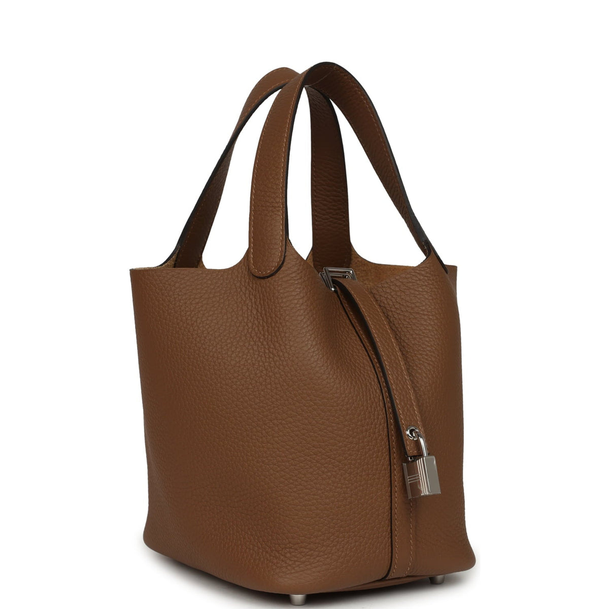 Hermes Picotin Lock 18 Alezan Clemence Palladium Hardware