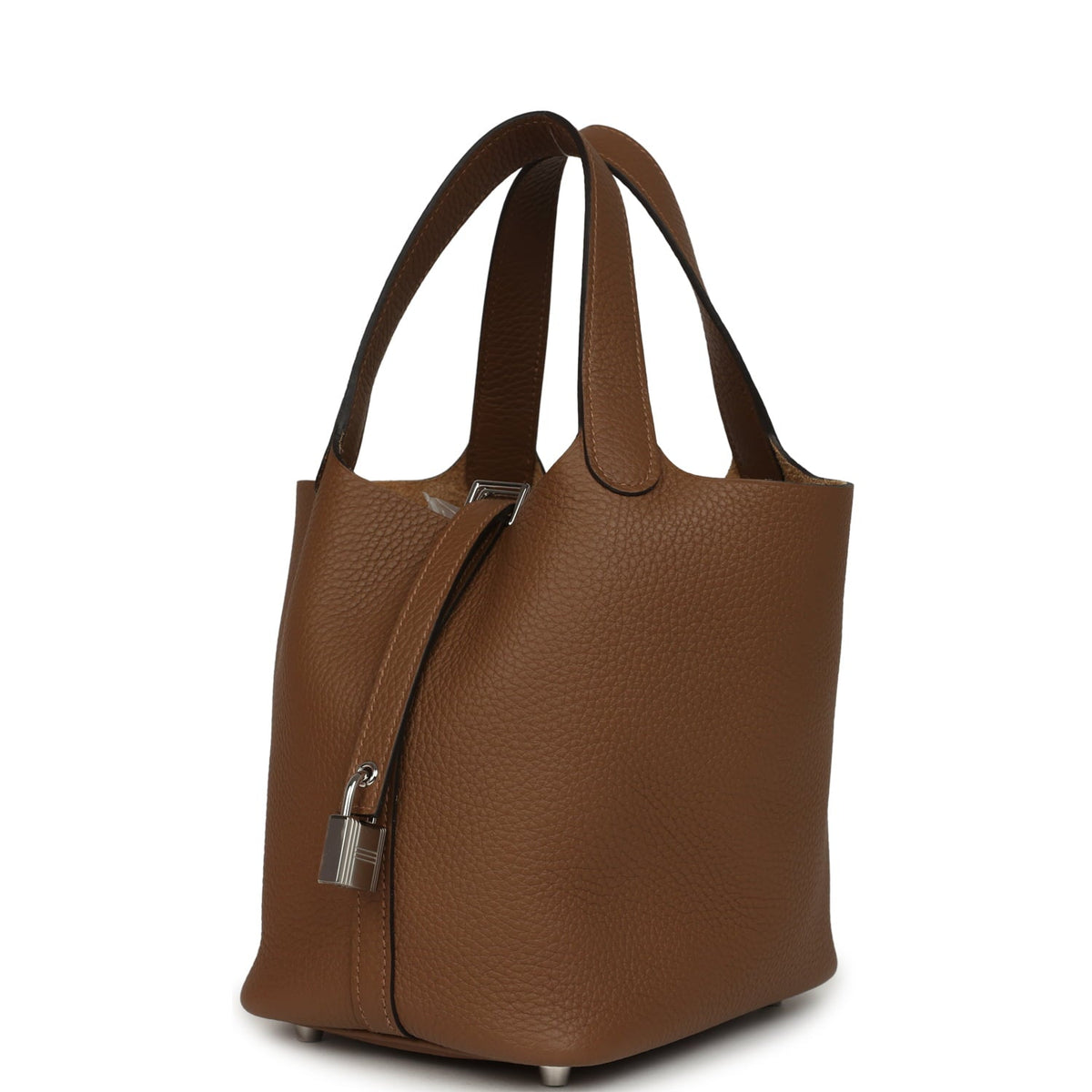 Hermes Picotin Lock 18 Alezan Clemence Palladium Hardware