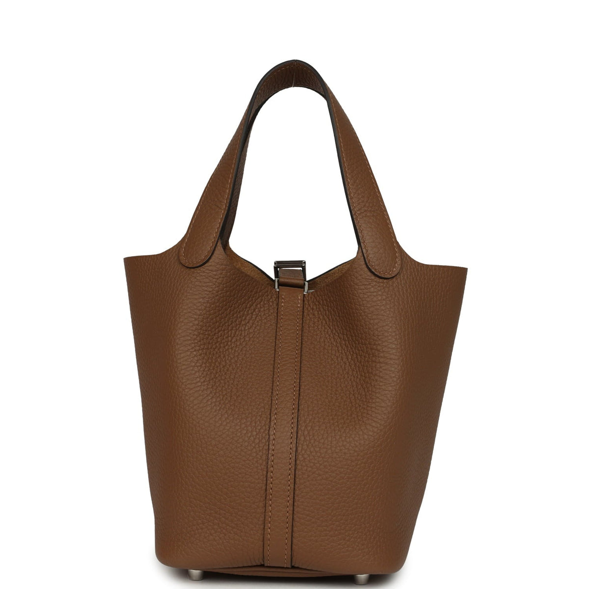 Hermes Picotin Lock 18 Alezan Clemence Palladium Hardware