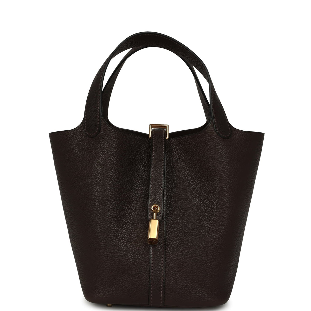 Hermes Picotin Lock 18 Ebene Barenia Faubourg Gold Hardware