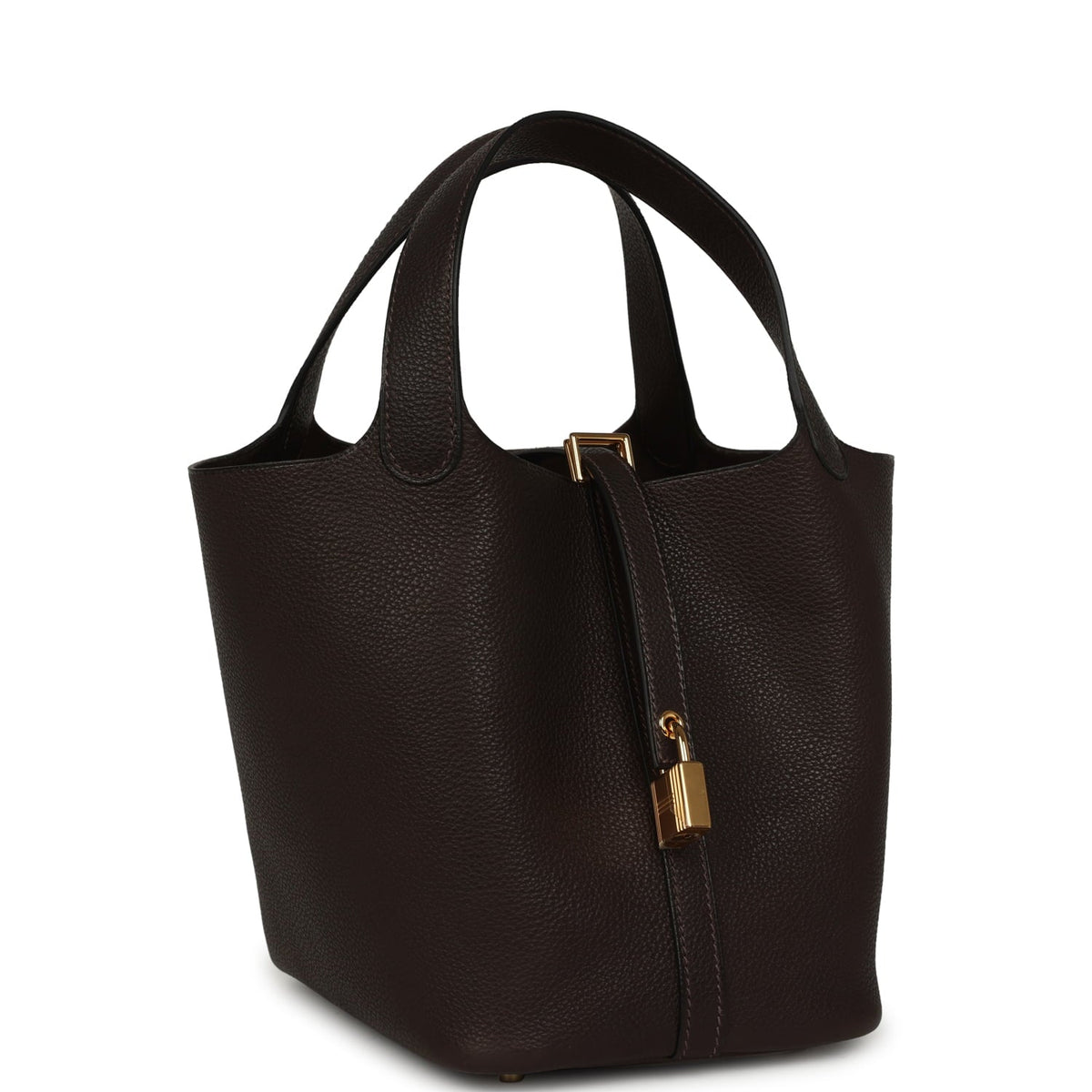Hermes Picotin Lock 18 Ebene Barenia Faubourg Gold Hardware