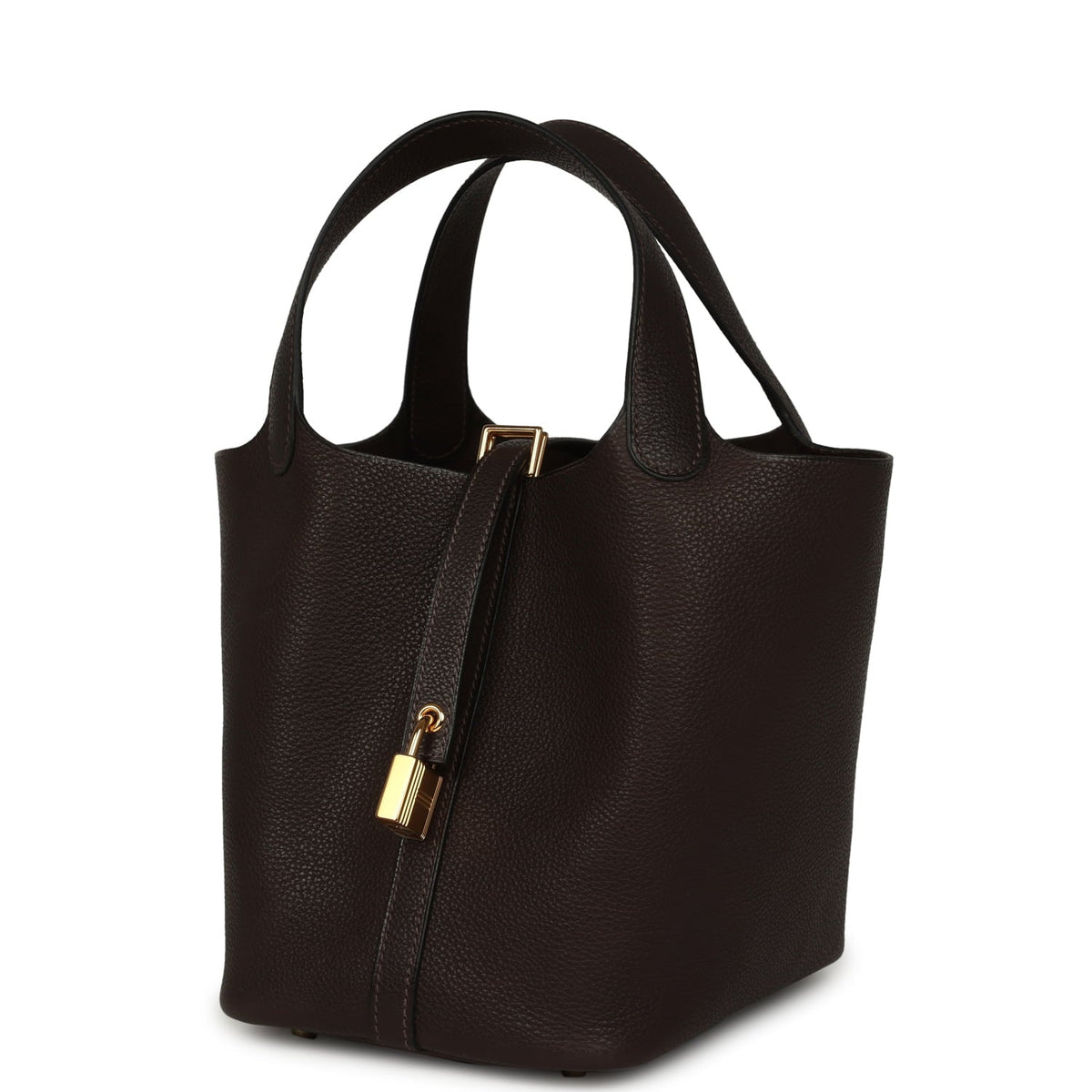 Hermes Picotin Lock 18 Ebene Barenia Faubourg Gold Hardware