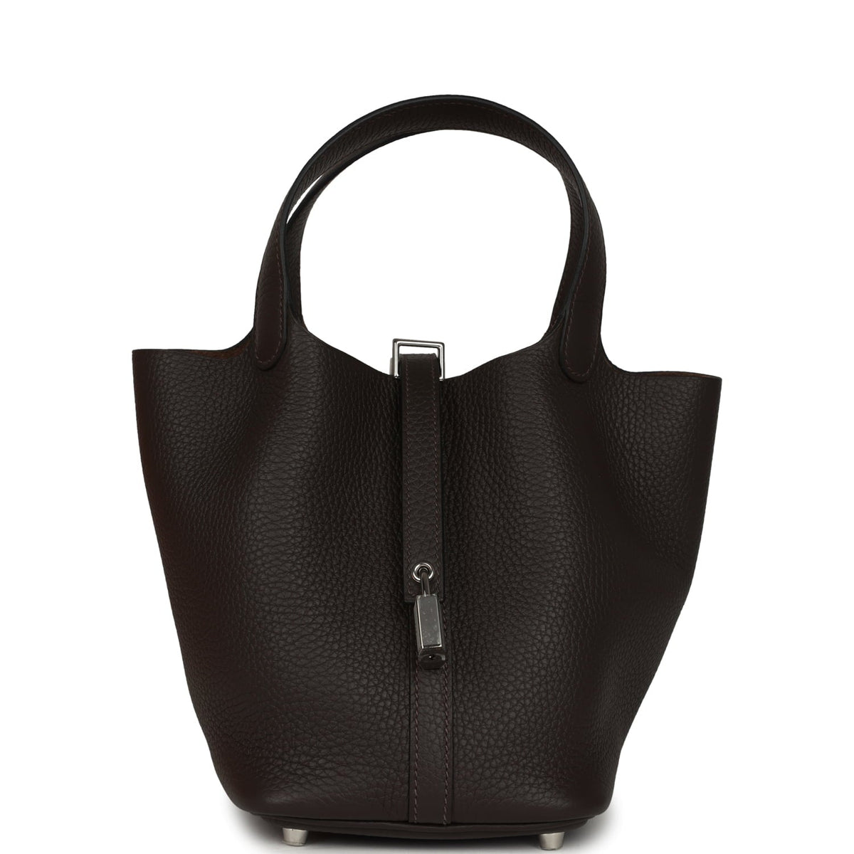 Hermes Picotin Lock 18 Ebene Clemence Palladium Hardware