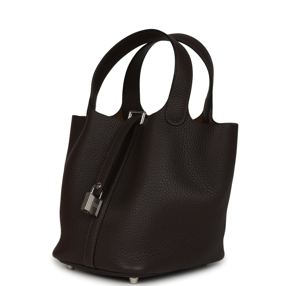 Hermes Picotin Lock 18 Ebene Clemence Palladium Hardware