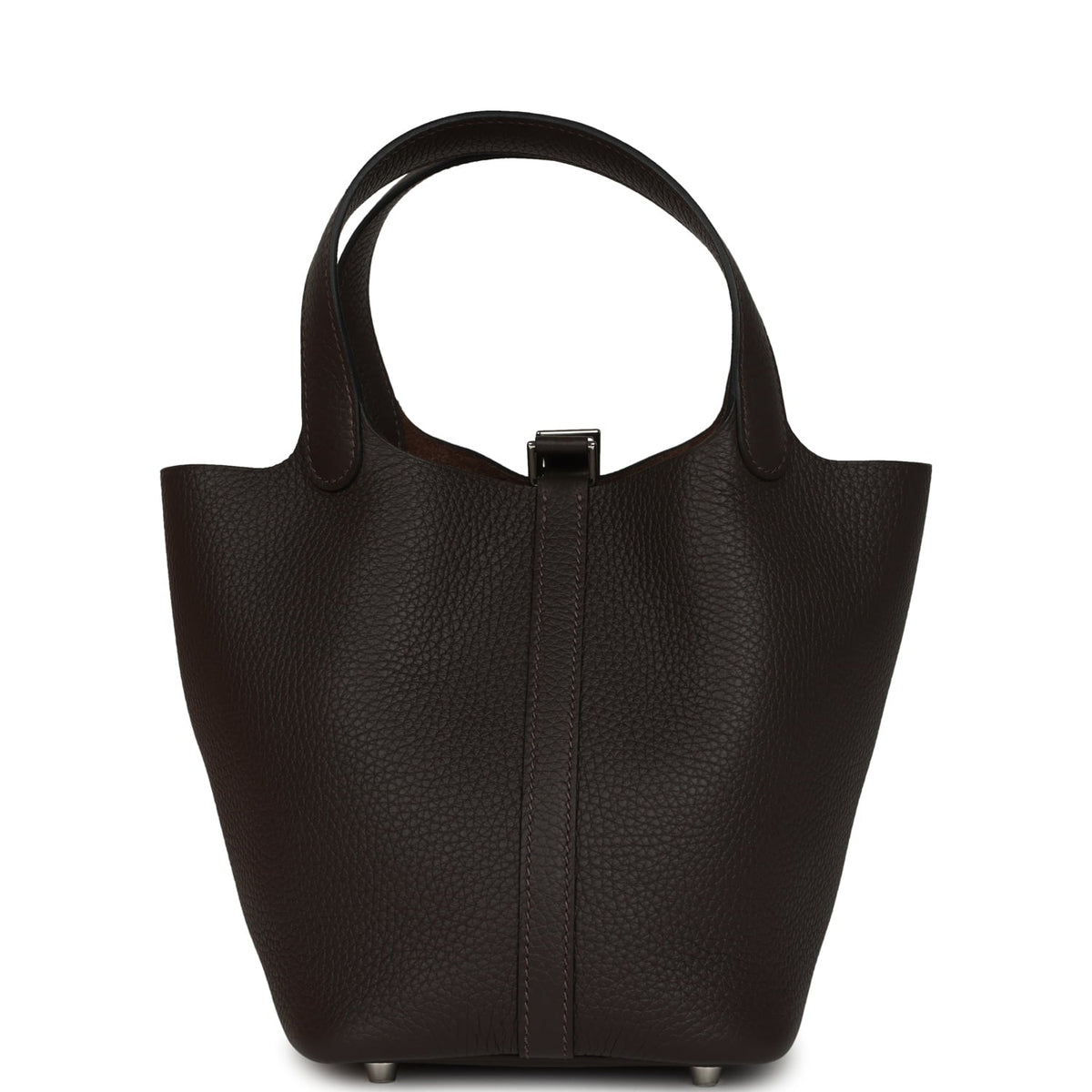 Hermes Picotin Lock 18 Ebene Clemence Palladium Hardware
