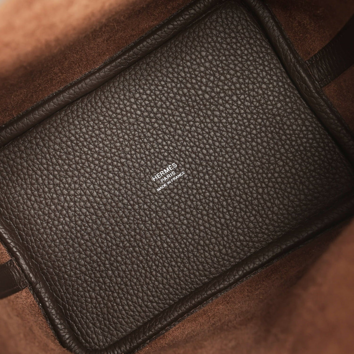 Hermes Picotin Lock 18 Ebene Clemence Palladium Hardware