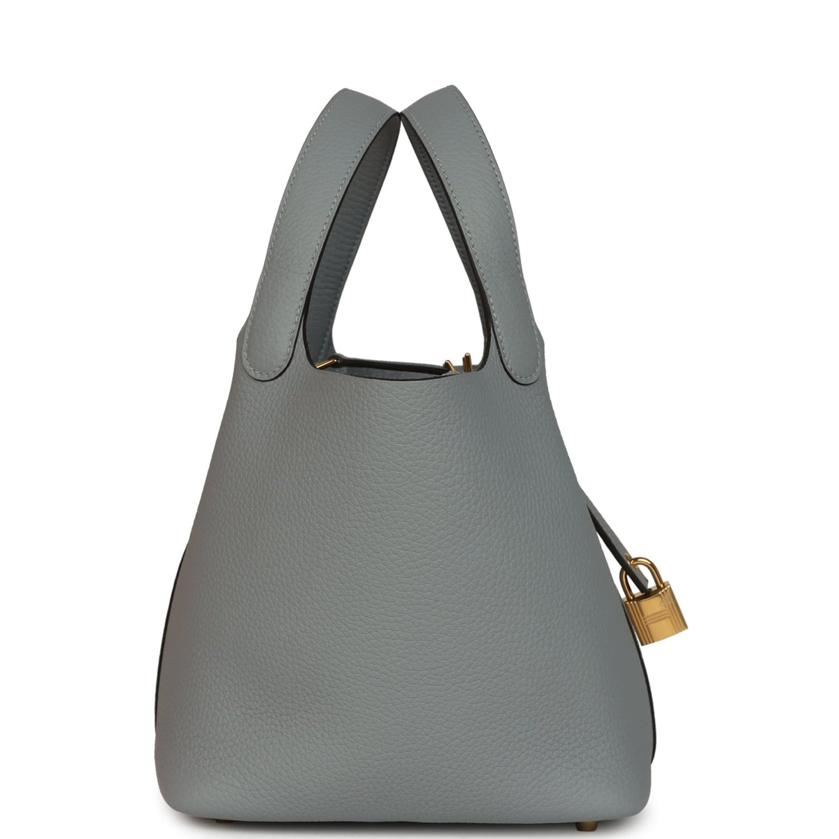 Hermes Picotin Lock 18 Gris Pantin Clemence Gold Hardware
