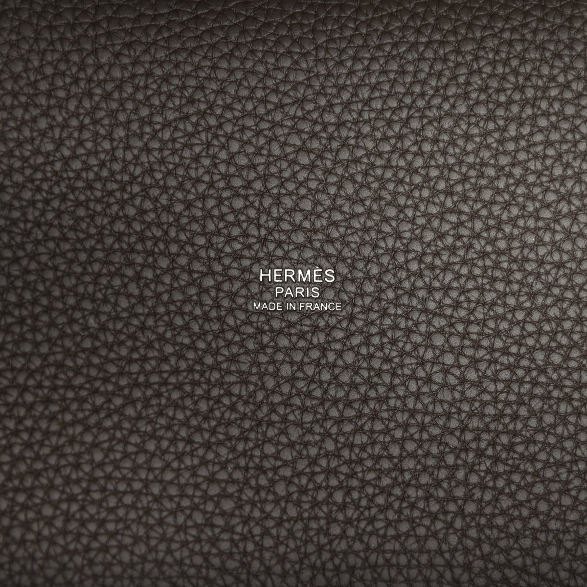 Hermes Picotin Lock 18 Bai Brun Clemence Palladium Hardware
