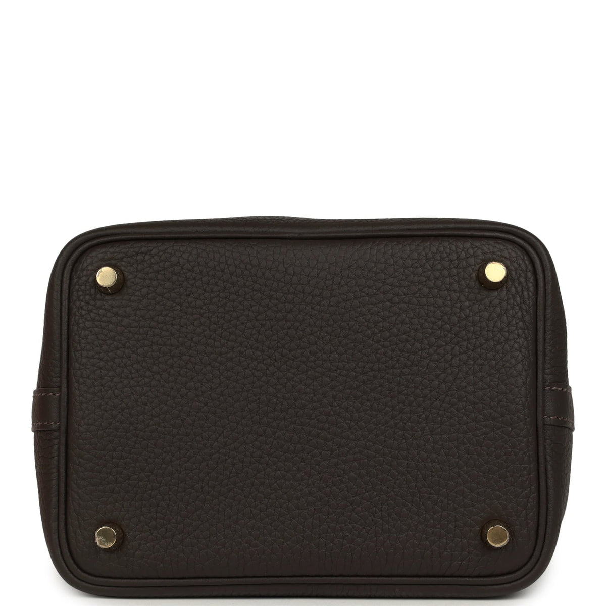 Hermes Picotin Lock 18 Bai Brun Clemence Gold Hardware
