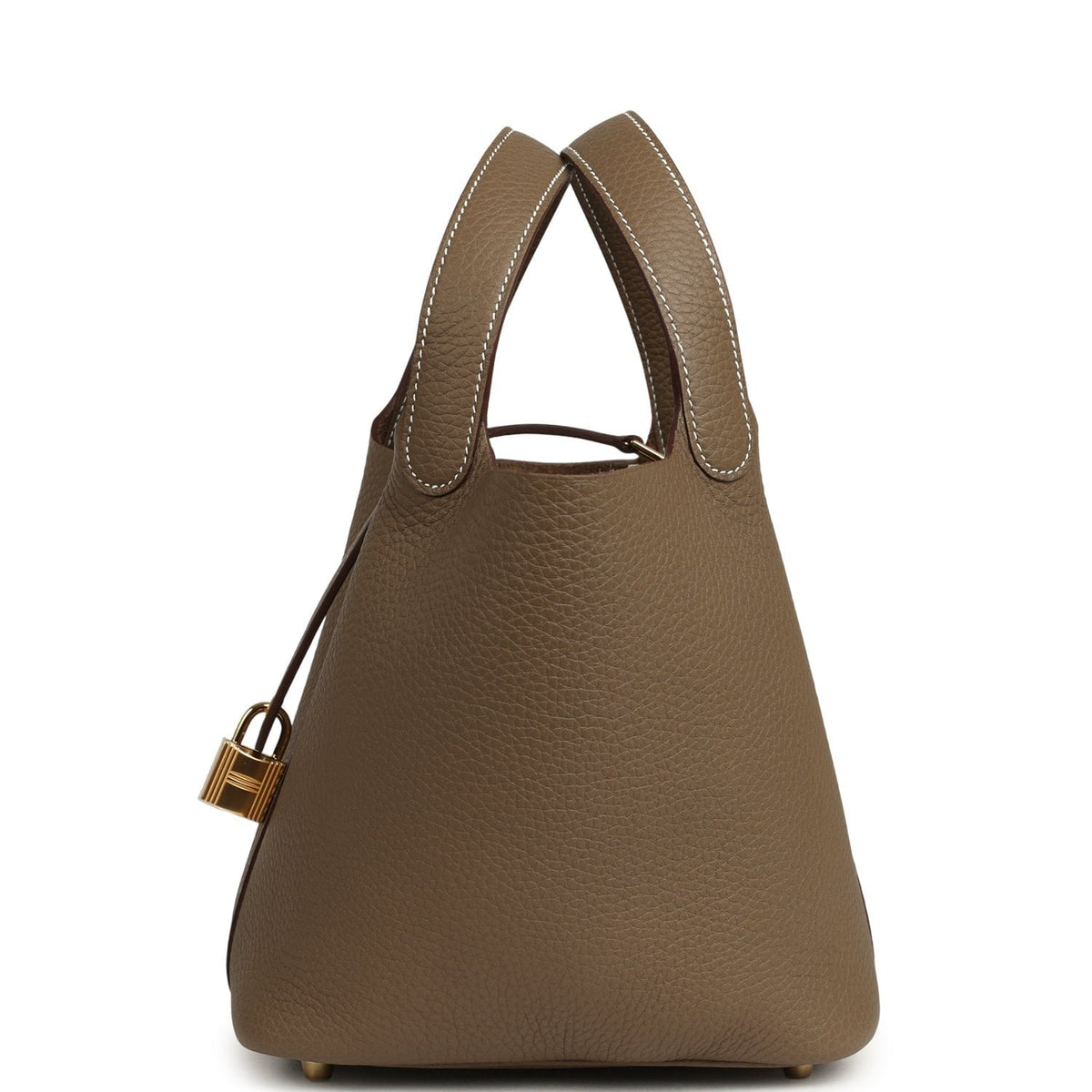 Hermes Picotin Lock 18 Etoupe Clemence Gold Hardware