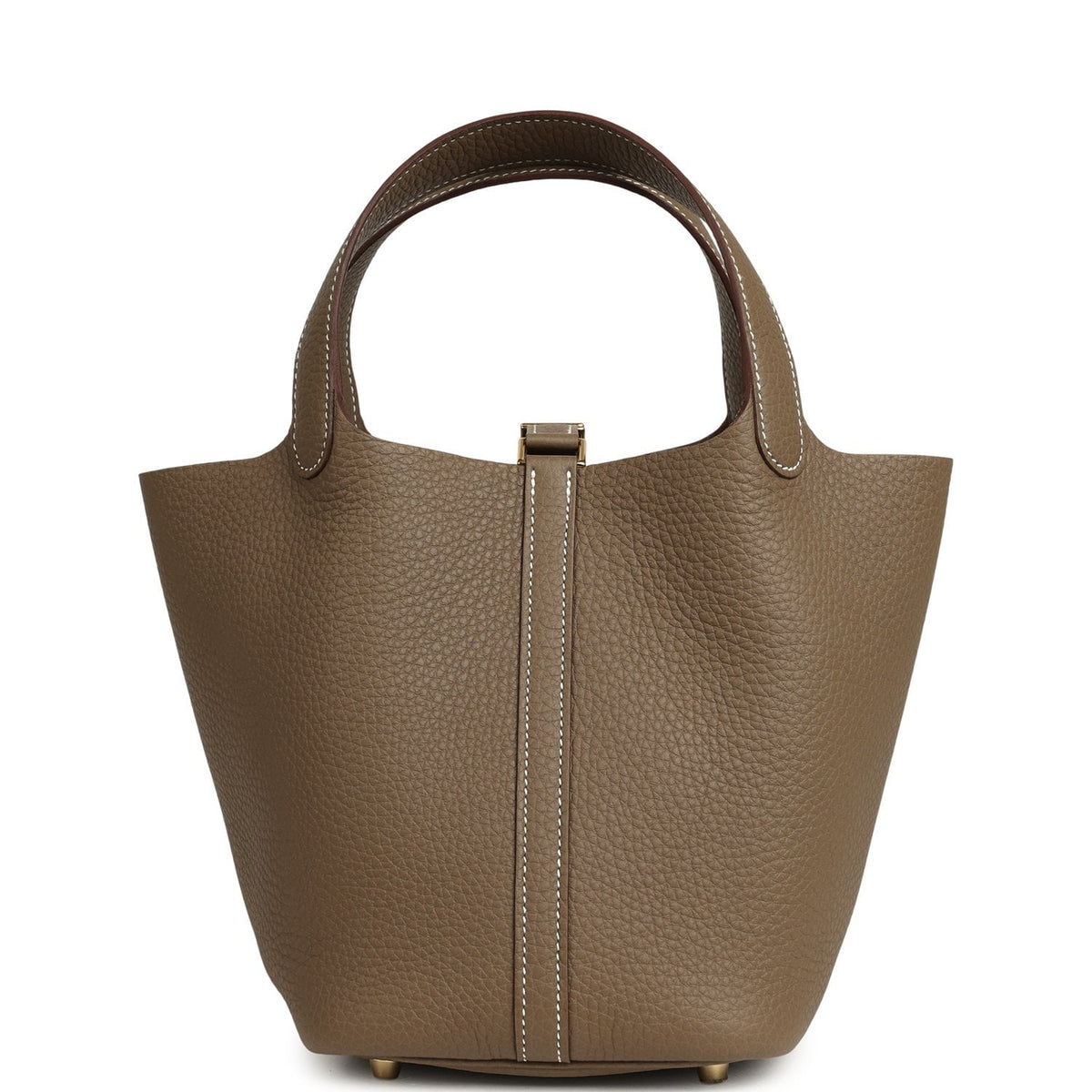 Hermes Picotin Lock 18 Etoupe Clemence Gold Hardware