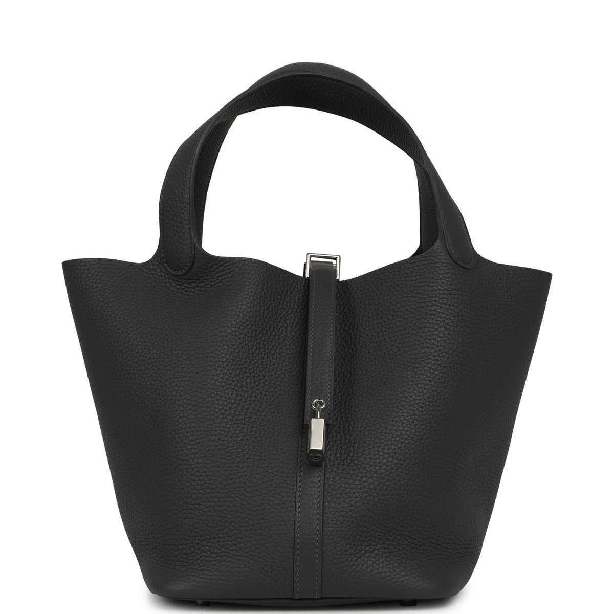 Hermes Picotin Lock 22 Ardoise Clemence Palladium Hardware
