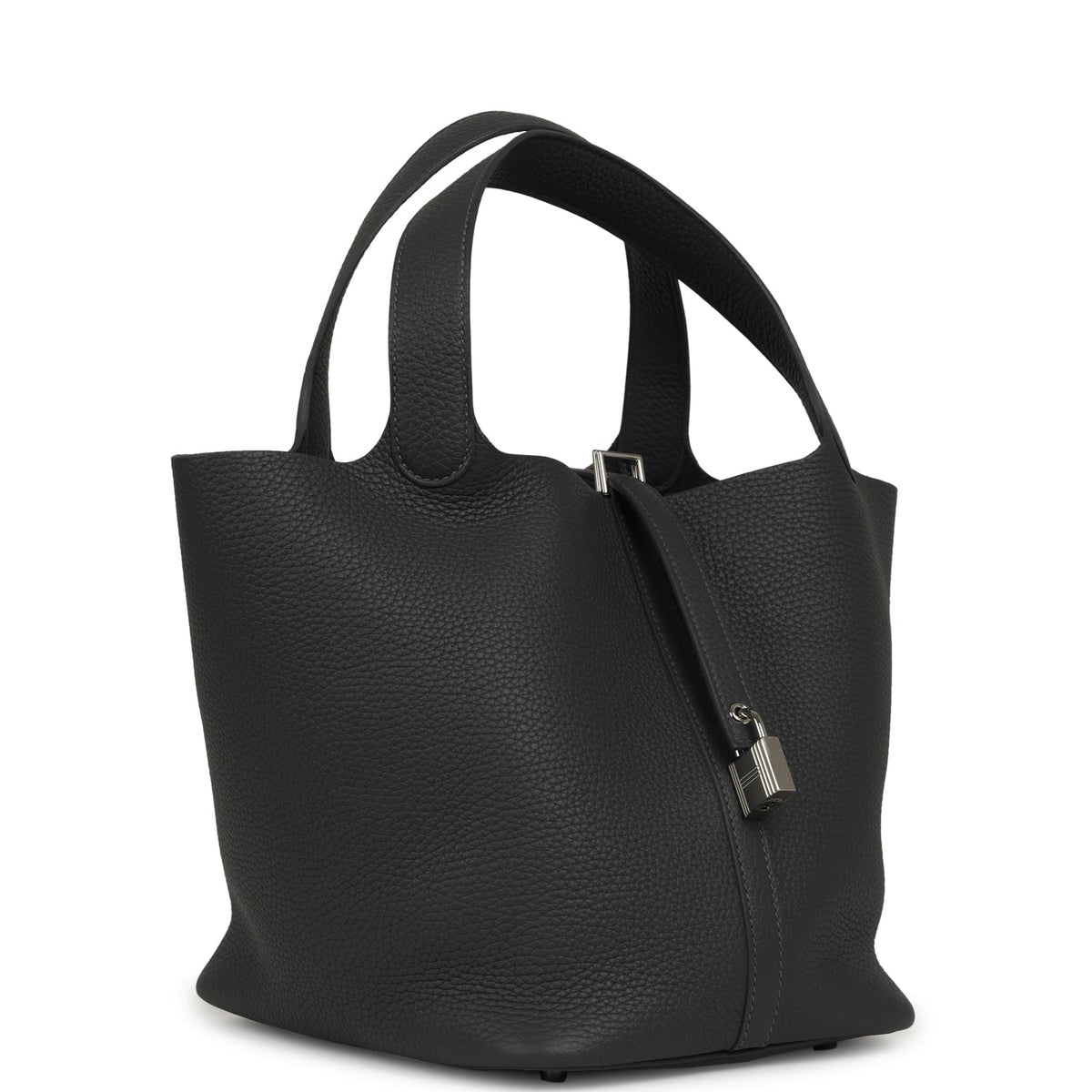 Hermes Picotin Lock 22 Ardoise Clemence Palladium Hardware