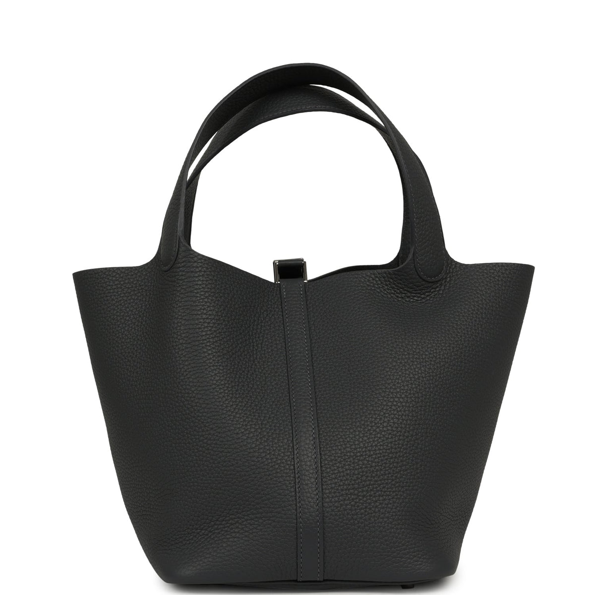 Hermes Picotin Lock 22 Ardoise Clemence Palladium Hardware
