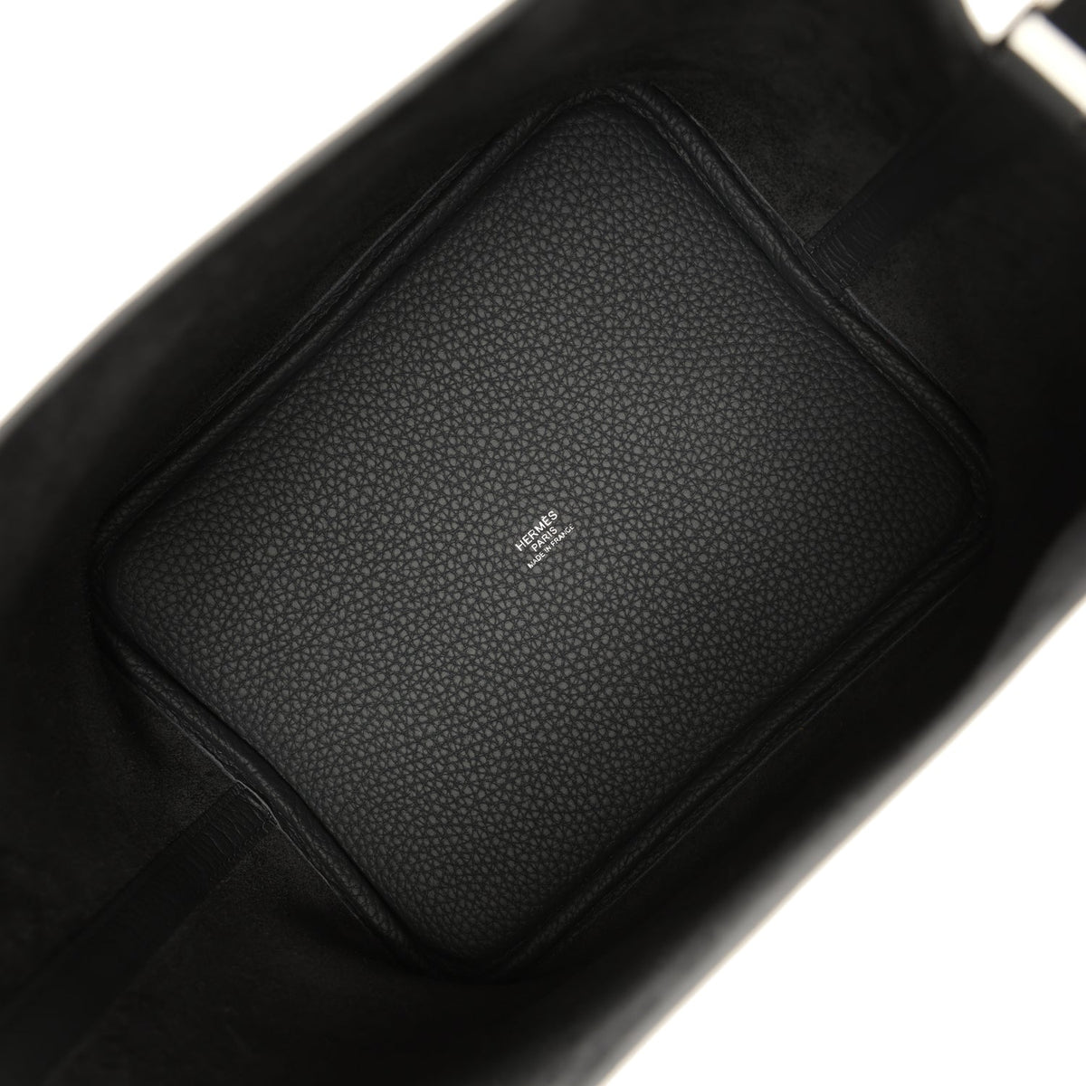 Hermes Picotin Lock 22 Ardoise Clemence Palladium Hardware