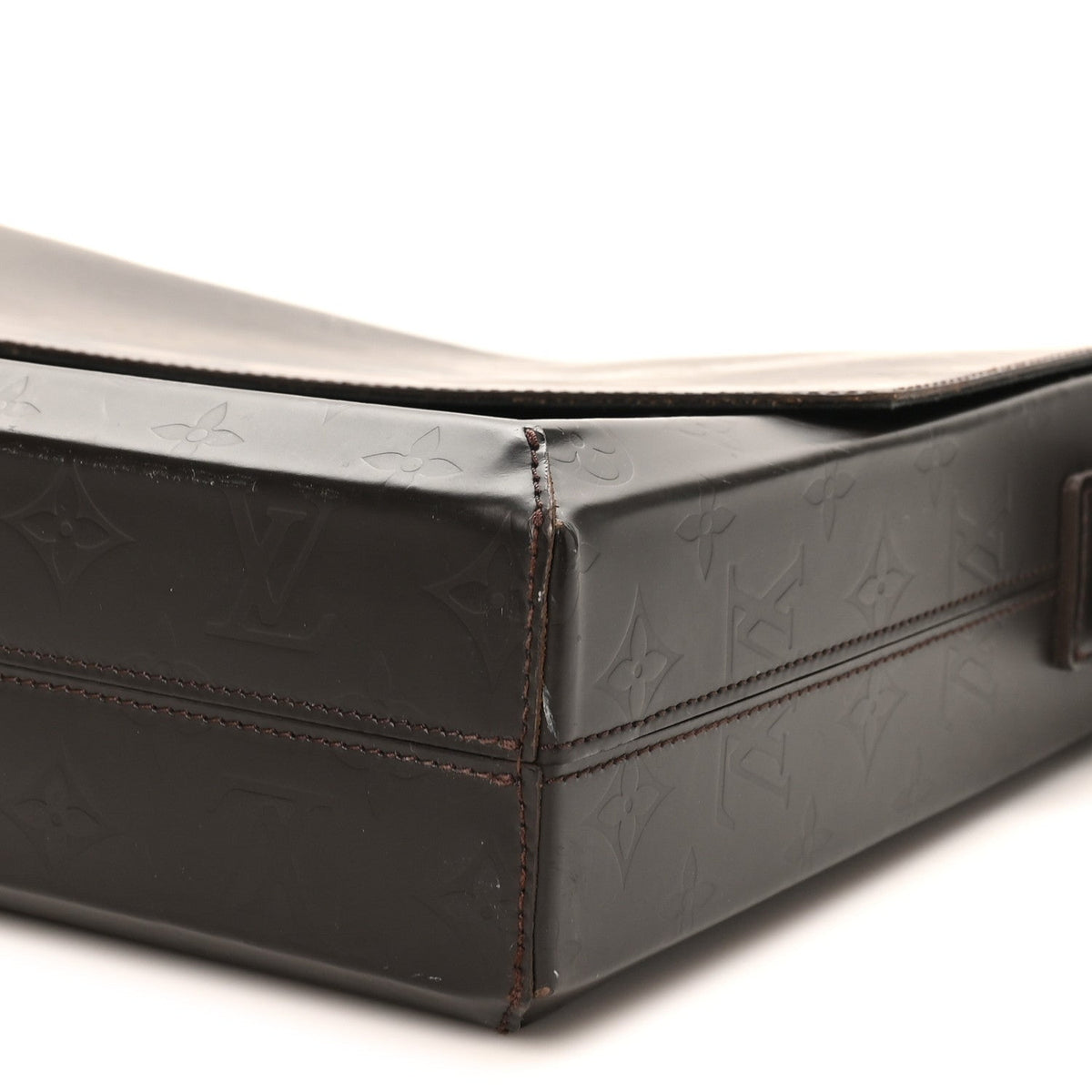 Monogram Glace Fonzie Messenger Bag Cafe