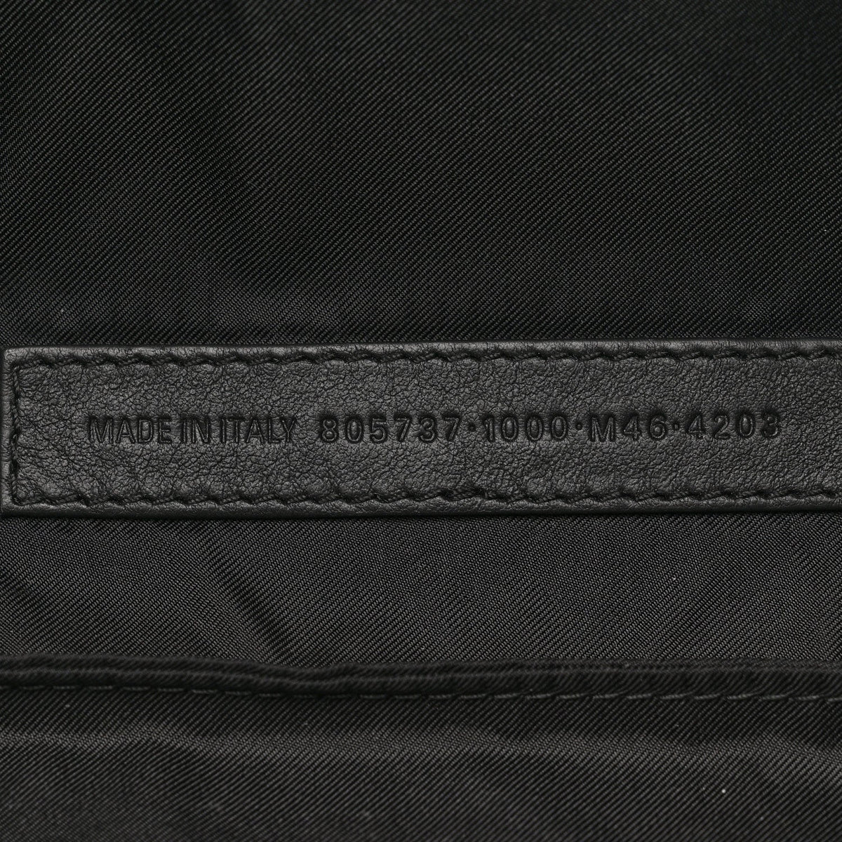 Agneau Large Grungy Messenger Black