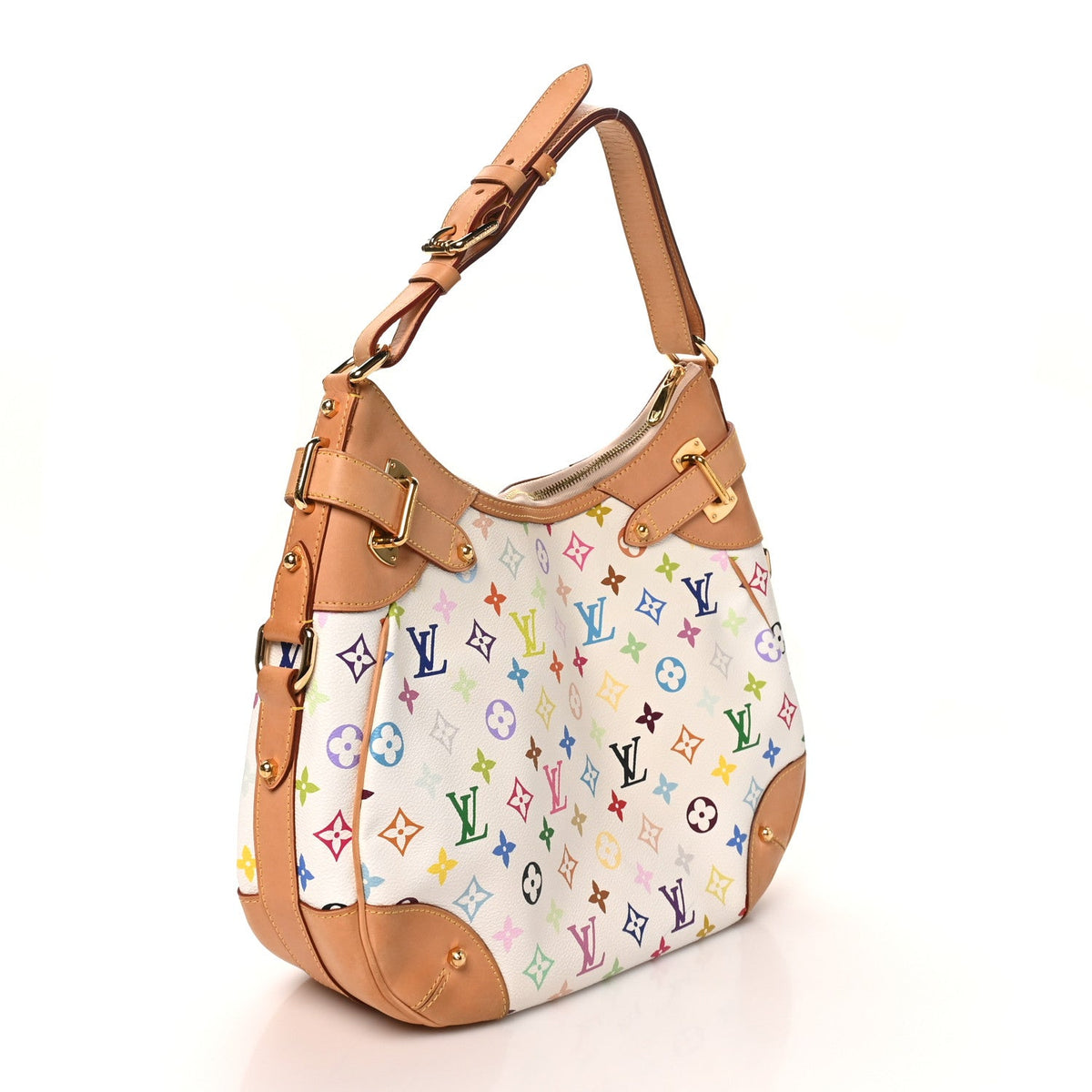 Monogram Multicolor Greta White