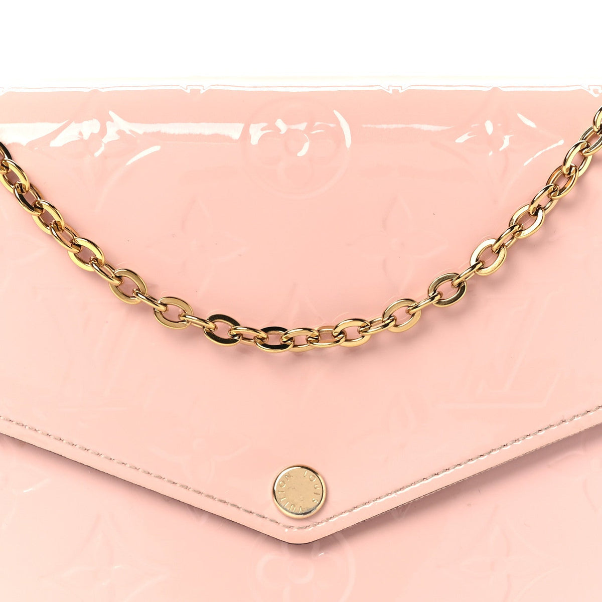 Vernis Felicie Chain Wallet Rose Ballerine