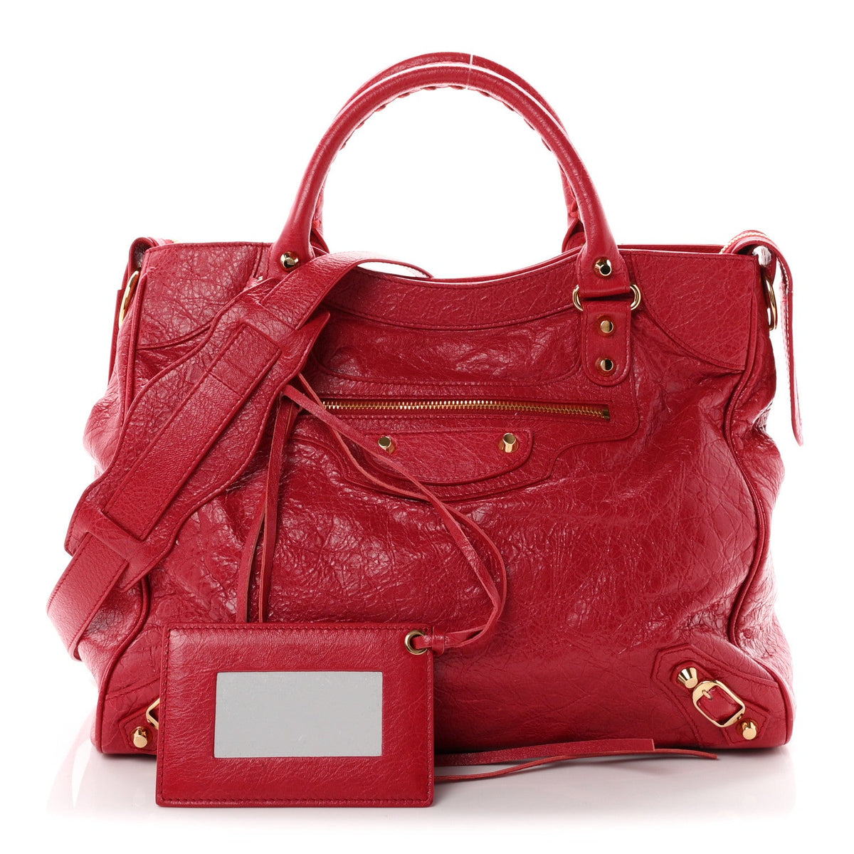 Agneau Classic Gold Hardware Velo Rouge Sapphire