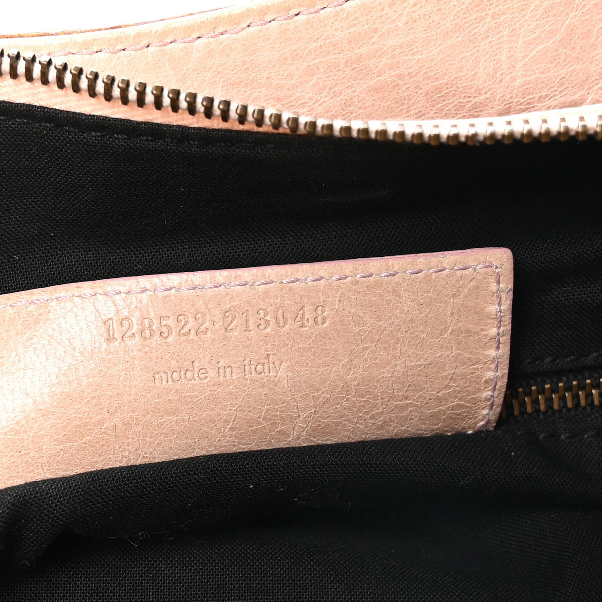 Chevre Classic Hardware Purse Bubblegum