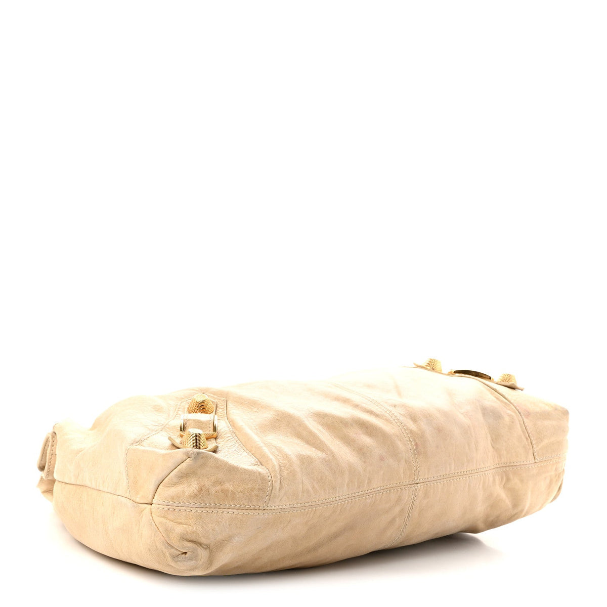 Agneau Giant 21 Gold Hardware Brief Praline