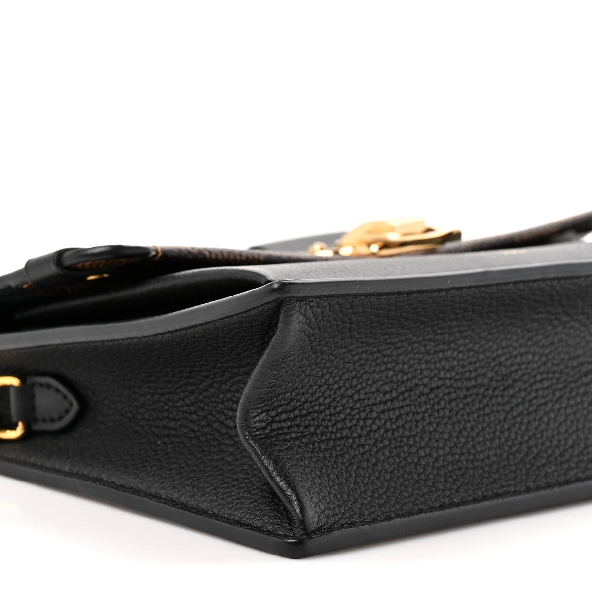 Damier Ebene Vavin Chain Wallet Black
