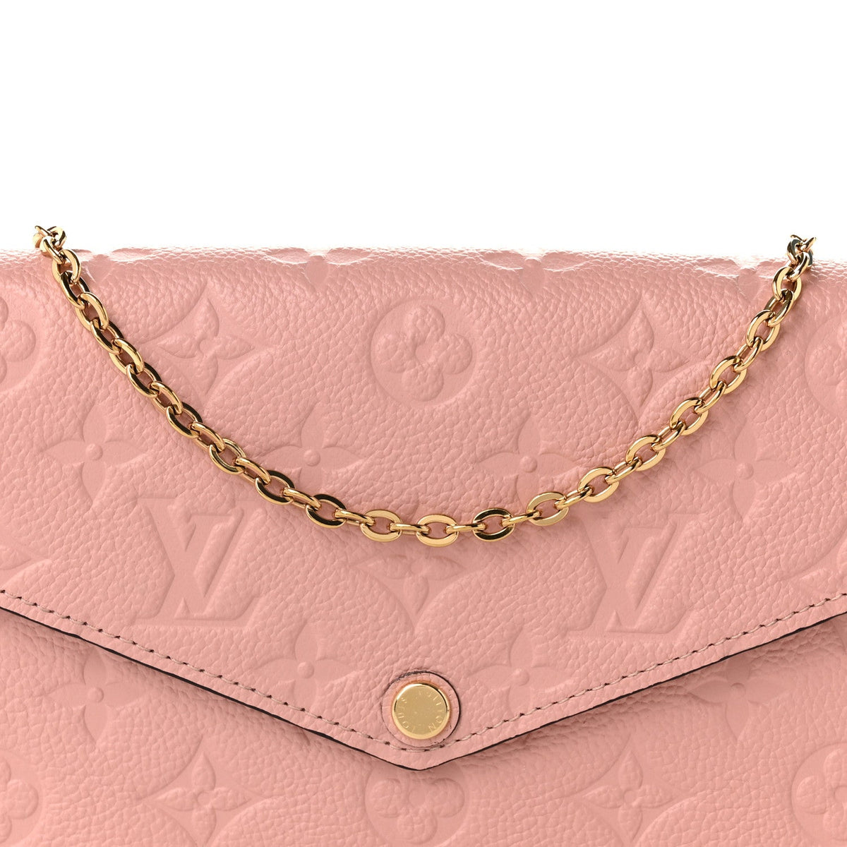 Empreinte Pochette Felicie Chain Wallet Rose Poudre