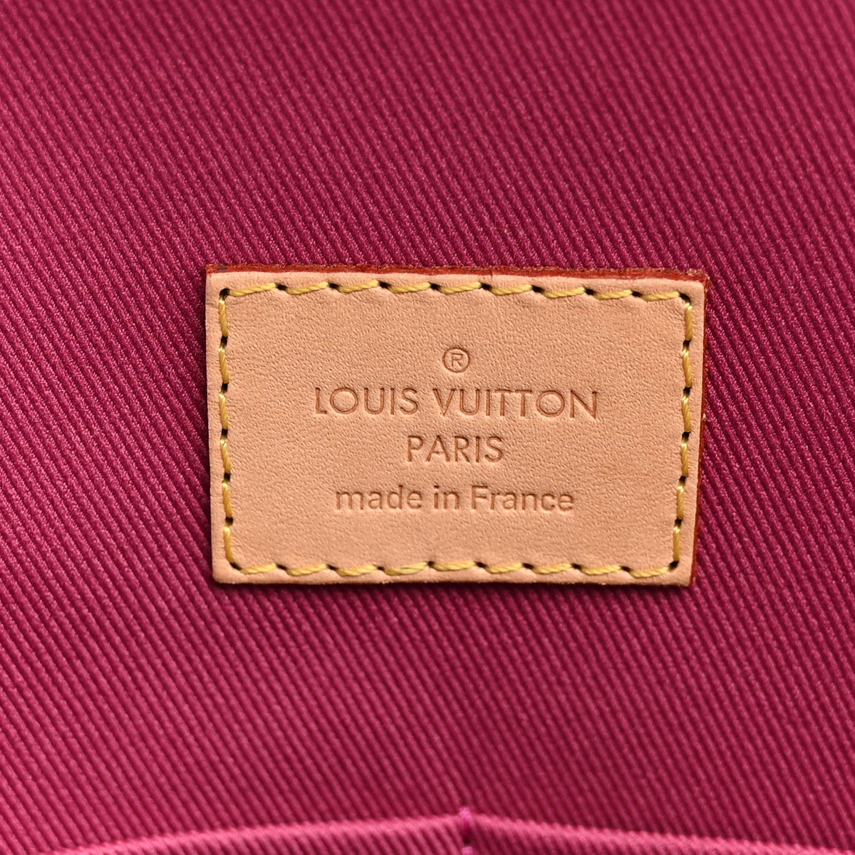 Monogram Cluny BB Bordeaux Fuchsia