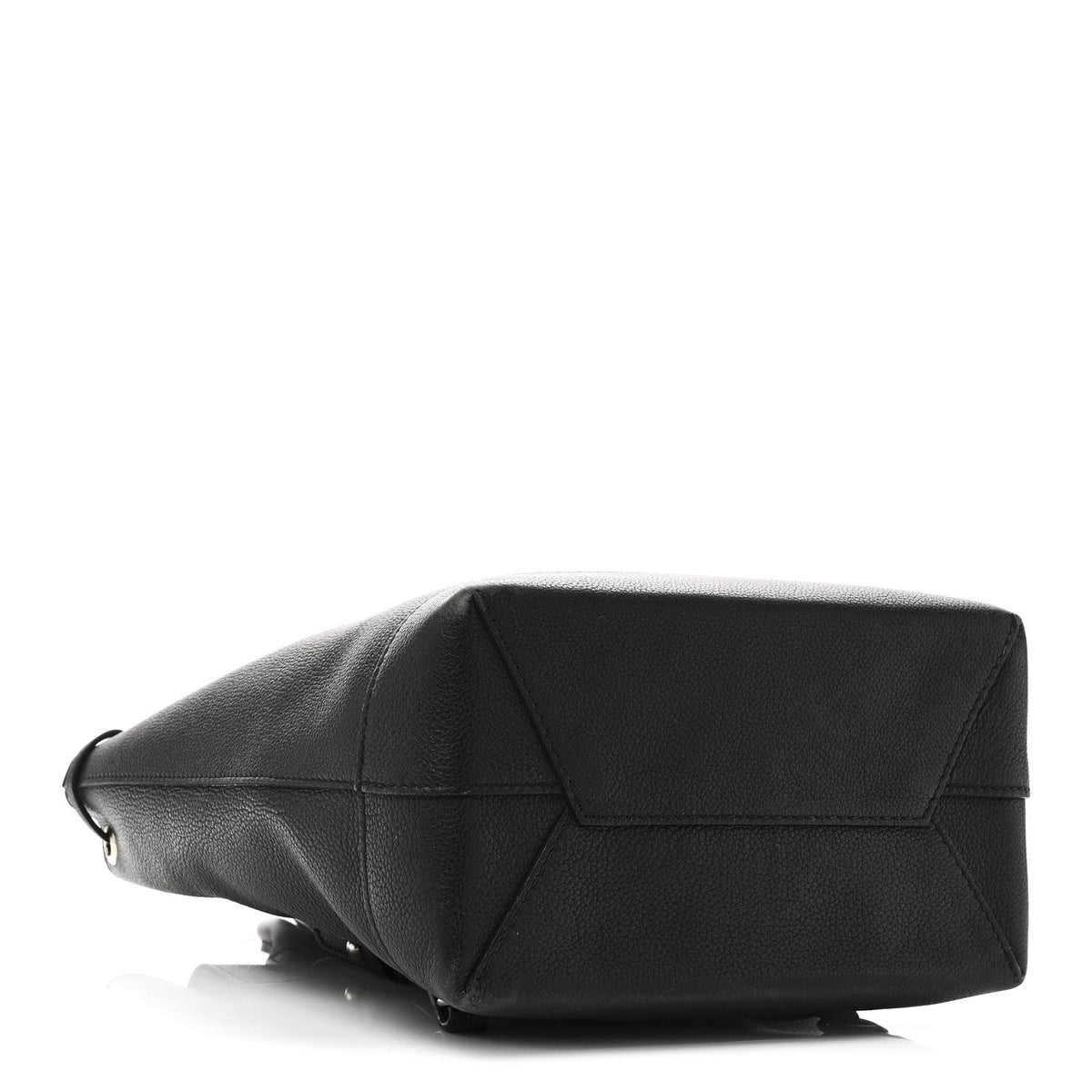 Calfskin Lockme Backpack Black
