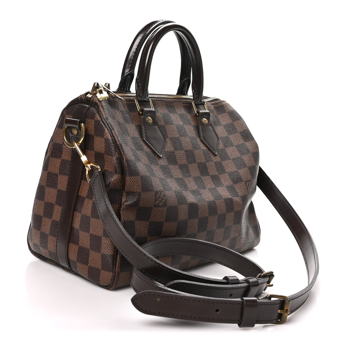 Damier Ebene Speedy Bandouliere 25