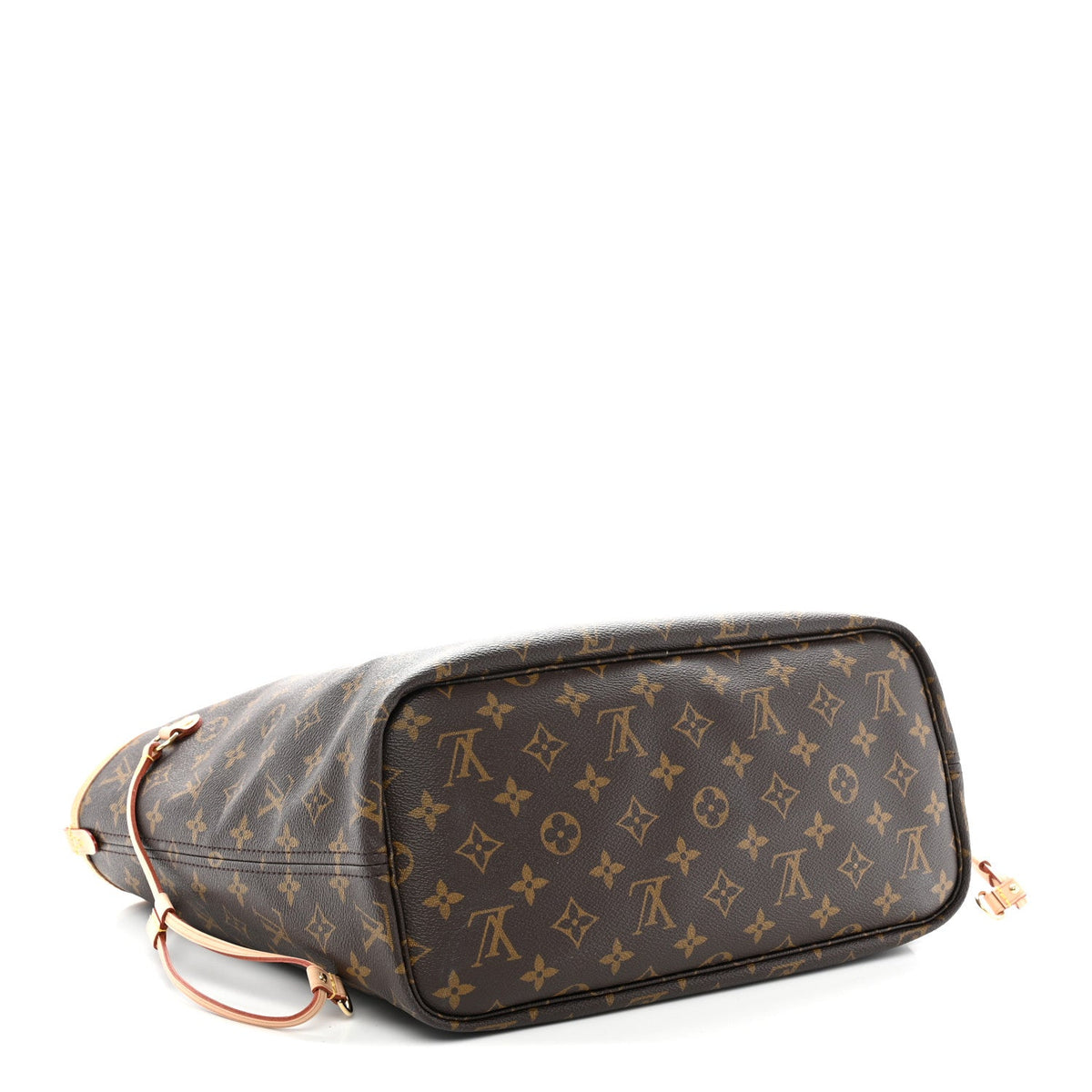 Monogram Inside Out Neverfull Bandouliere MM Rose Pondichery