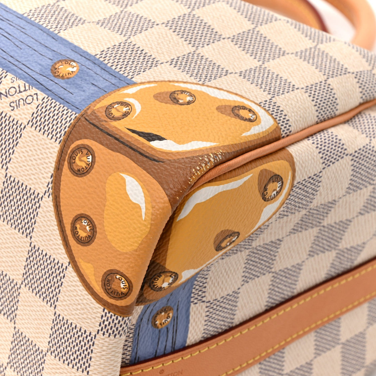 Damier Azur Summer Trunks Speedy Bandouliere 30
