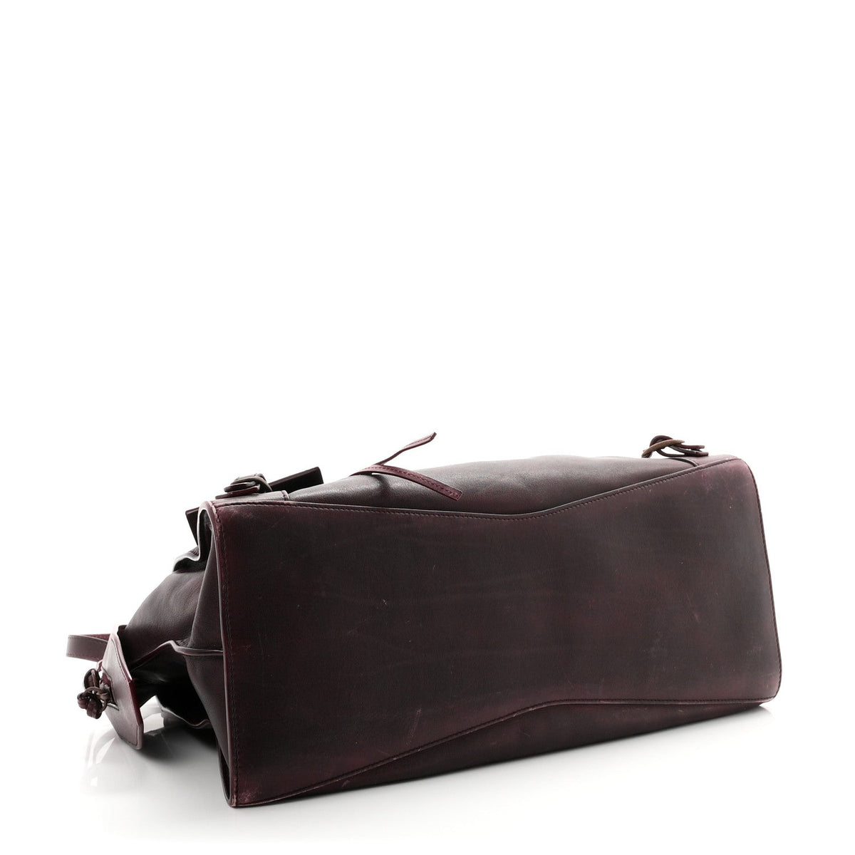 Used Calfskin Rust Hardware Neo Classic City Burgundy