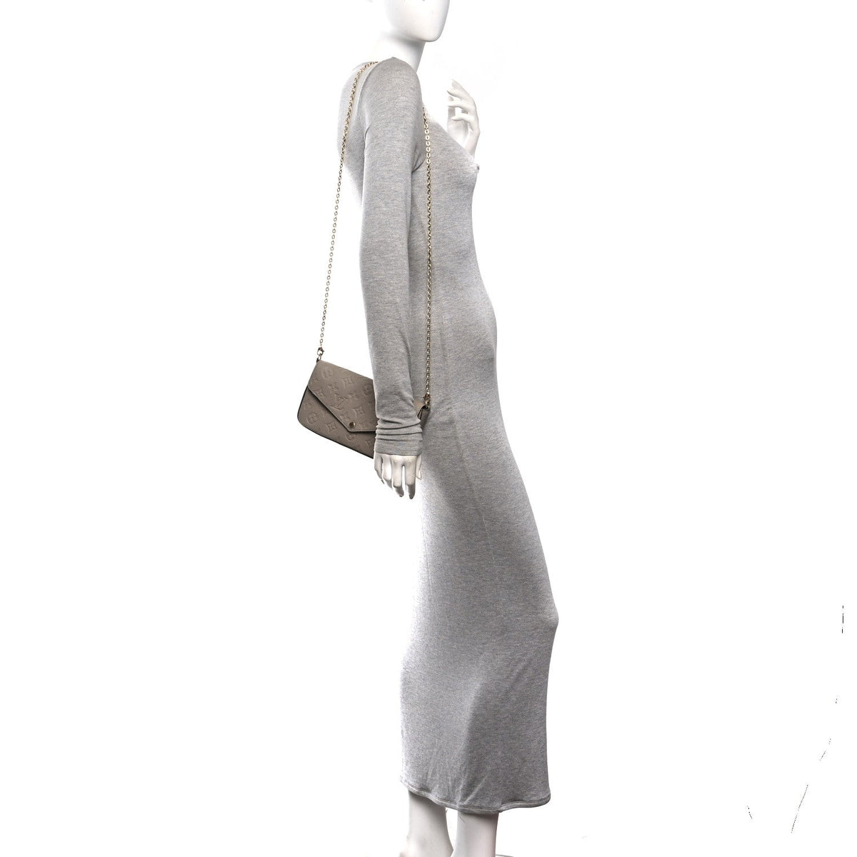 Empreinte Pochette Felicie Chain Wallet Tourterelle