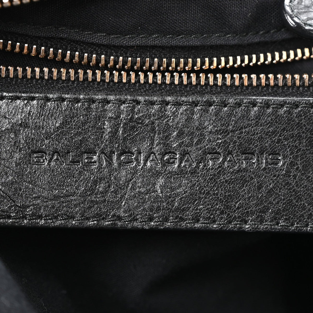 Agneau Giant 12 Rose Gold Hardware City Black