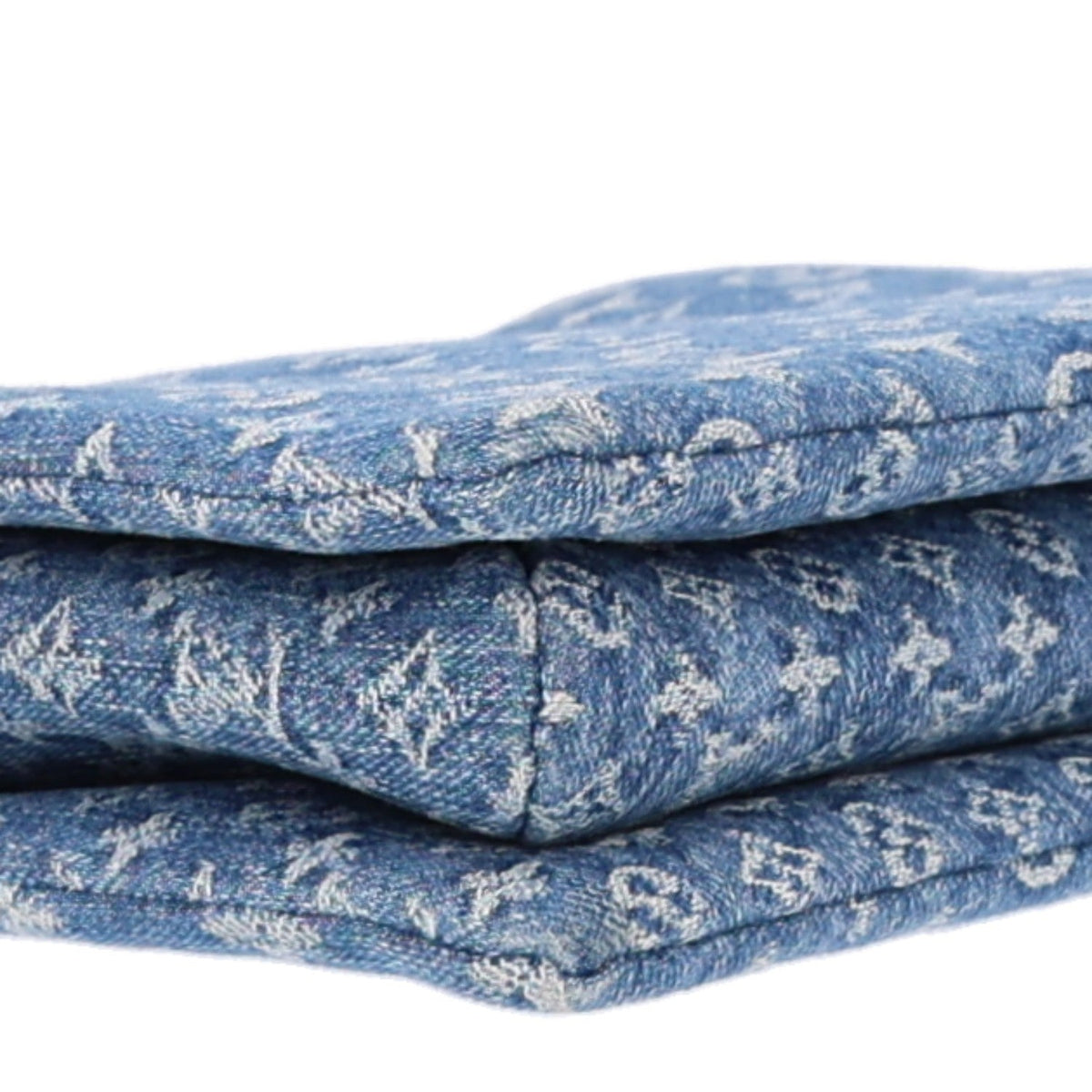 Monogram Denim Coussin PM Blue