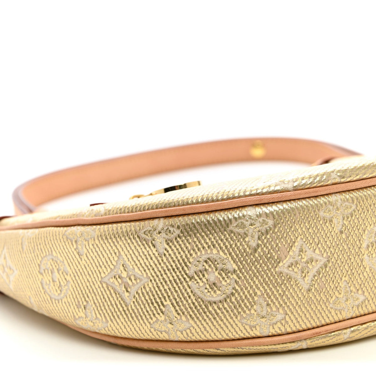 Monogram Jacquard Loop Gold